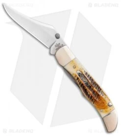 Case Kickstart Mid-Folding Hunter Assisted Knife Bone Stag (6.51265AC SS)