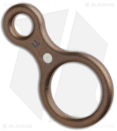 Audacious Concept Bronze Eight OWL Edition Paracord Lanyard Loop (Bead Blast) Audacious Concept Bronze Eight OWL Edition Paracord Lanyard Loop (Bead Blast) -Benchmade Store Audacious Concept Bronze Eight OWL Edition Paracord Lanyard Loop BB BHQ 87396 jr side