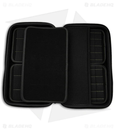 BRS Vault Knife Case - Smooth Foliage Green BRS Vault Knife Case - Smooth Foliage Green -Benchmade Store BRS Vault Knife Case Smooth Surface Foliage Green BHQ 138290 td inside1