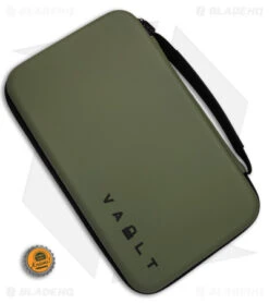 BRS Vault Knife Case - Smooth Foliage Green 6 BRS Vault Knife Case - Smooth Foliage Green -Benchmade Store BRS Vault Knife Case Smooth Surface Foliage Green BHQ 138290 td size