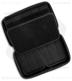 BRS Vault Secure Locking Knife Case - Carbon Fiber -Benchmade Store BRS Vault Secure Knife Case CF BHQ 121937 jr open