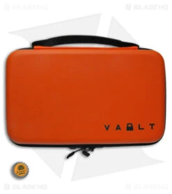 BRS Vault Secure Locking Knife Case - Matte Orange -Benchmade Store BRS Vault Secure Locking Knife Case Hunter Orange BHQ 175274 jr bottlecap