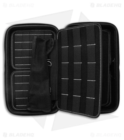 BRS Vault Secure Locking Knife Case - White Carbon BRS Vault Secure Locking Knife Case - White Carbon -Benchmade Store BRS Vault Secure Locking Knife Case White CF BHQ 175325 jr open