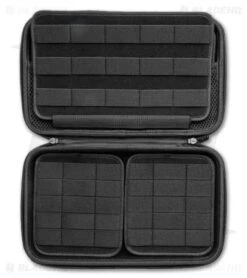 BRS X BHQ Exclusive Vault Knife Case - Carbon Fiber Pattern 4 BRS X BHQ Exclusive Vault Knife Case - Carbon Fiber Pattern -Benchmade Store BRS x BHQ Exclusive Vault Knife Case Smooth Surface BHQ 120688 LS Open 2