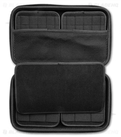 BRS x BHQ Exclusive Vault Knife Case - Carbon Fiber Pattern BRS X BHQ Exclusive Vault Knife Case - Carbon Fiber Pattern -Benchmade Store BRS x BHQ Exclusive Vault Knife Case Smooth Surface BHQ 120688 LS Open