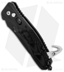 Bear OPS Bold Action V Tanto Automatic Rescue Knife Black G-10 (3.75" Black) 5 Bear OPS Bold Action V Tanto Automatic Rescue Knife Black G-10 (3.75" Black) -Benchmade Store Bear OPS Bold Action V Tanto Auto Rescue Black G 10 Black AC 510 B4 B BHQ 94475 jr hook