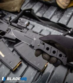 Benchmade 2750 Adamas Automatic Knife W/ Black Handle (3.82" Black) 2750BK -Benchmade Store Benchmade 2750 Adamas Automatic Knife w Black Handle Black 2750BK BHQ19208 kp tactical in hand web
