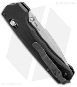 Benchmade 427 Mini Vallation AXIS-Assist Knife Black (3.2" Satin) 4 Benchmade 427 Mini Vallation AXIS-Assist Knife Black (3.2" Satin) -Benchmade Store Benchmade 427 Mini Valiation AXIS Assist Black Satin BHQ 97770 jr side
