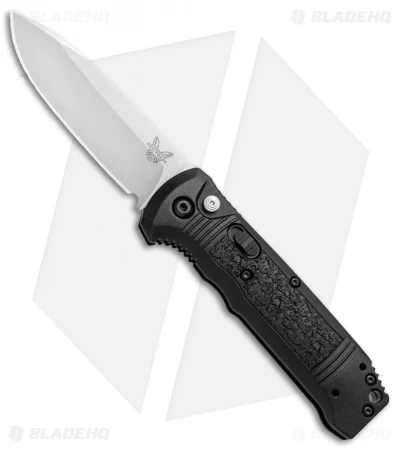 Benchmade 4400 Casbah Automatic Knife Black Grivory (3.4" Satin) Benchmade 4400 Casbah Automatic Knife Black Grivory (3.4" Satin) -Benchmade Store Benchmade 4400 Casbah Black Grivory Satin 4400 BHQ 51626 jr 2