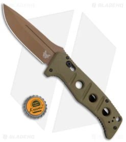 Benchmade Adamas Automatic Knife Olive G-10 (3.8" FE) 2750FE-2 6 Benchmade Adamas Automatic Knife Olive G-10 (3.8" FE) 2750FE-2 -Benchmade Store Benchmade Adamas Auto Olive G 10 FE 2750FE 2 BHQ 118568 jr bottlecap
