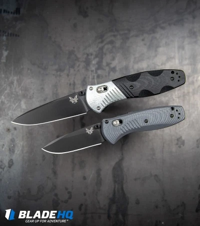 Benchmade Mini Barrage AXIS-Assist Knife Gray G-10 (2.91" Black) 585BK-2 Benchmade Mini Barrage AXIS-Assist Knife Gray G-10 (2.91" Black) 585BK-2 -Benchmade Store Benchmade Barrage AXIS Assist Knife Black G 10 Black 581BK BHQ 7777 kp steel web