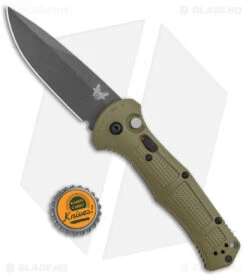 Benchmade Claymore Automatic Knife OD Green Grivory (3.6" Black) 9070BK-1 5 Benchmade Claymore Automatic Knife OD Green Grivory (3.6" Black) 9070BK-1 -Benchmade Store Benchmade Claymore Auto OD Green Grivory Black 9070BK 1 BHQ 137240 jr bottlecap