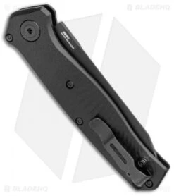 Benchmade Mediator Automatic Knife Black G-10 (3.3" Black Serr) 8551SBK 4 Benchmade Mediator Automatic Knife Black G-10 (3.3" Black Serr) 8551SBK -Benchmade Store Benchmade Mediator Auto Black G 10 Black Serr 8551SBK BHQ 104906 jr side