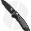 Benchmade 595BK Mini Boost AXIS-Assist Knife Black/Gray (3.11" Black) -Benchmade Store Benchmade Mini Boost AXIS Assist Black Gray Black 595BK BHQ 78760 jr