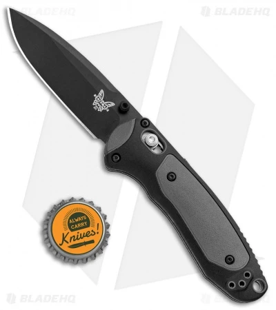 Benchmade 595BK Mini Boost AXIS-Assist Knife Black/Gray (3.11" Black) Benchmade 595BK Mini Boost AXIS-Assist Knife Black/Gray (3.11" Black) -Benchmade Store Benchmade Mini Boost AXIS Assist Black Gray Black 595BK BHQ 78760 jr bottlecap