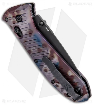 Benchmade Presidio II Limited Edition Knife Rustic (3.7" Black Serr) 570BK-1801 Benchmade Presidio II Limited Edition Knife Rustic (3.7" Black Serr) 570BK-1801 -Benchmade Store Benchmade Presidio II LE Rustic Black Serr 570SBK 1801 BHQ 91119 jr side