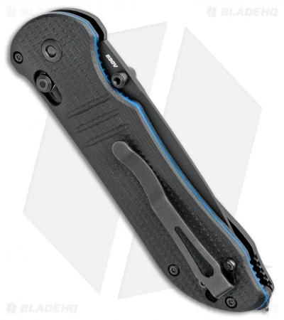 Benchmade 917BK-1901 Tactical Triage Axis Lock Knife Black G-10 (3.4" Black) Benchmade 917BK-1901 Tactical Triage Axis Lock Knife Black G-10 (3.4" Black) -Benchmade Store Benchmade Triage Axis Lock black G 10 Black 917BK 1901 BHQ 105736 jr side