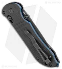 Benchmade 917SBK-1901 Triage Axis Lock Knife Black G-10 (3.4" Black Serr) 5 Benchmade 917SBK-1901 Triage Axis Lock Knife Black G-10 (3.4" Black Serr) -Benchmade Store Benchmade Triage Axis Lock black G 10 Black Serr 917SBK 1901 BHQ 105738 jr side