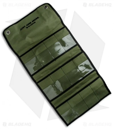 Blade HQ Knife Roll Nylon Carry Case - OD Green Blade HQ Knife Roll Nylon Carry Case - OD Green -Benchmade Store Blade HQ Knife Roll Nylon Carry Case OD Green BHQ 88638 jr open