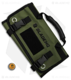 Blade HQ Knife Roll Nylon Carry Case - OD Green 5 Blade HQ Knife Roll Nylon Carry Case - OD Green -Benchmade Store Blade HQ Knife Roll Nylon Carry Case OD Green BHQ 88638 td size