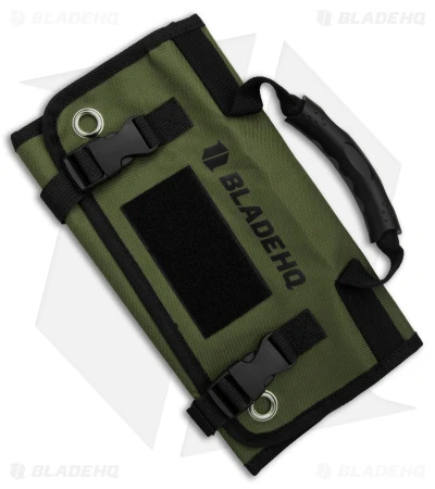 Blade HQ Knife Roll Nylon Carry Case - OD Green Blade HQ Knife Roll Nylon Carry Case - OD Green -Benchmade Store Blade HQ Knife Roll Nylon Carry Case OD Green BHQ 88638 td