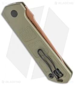 Boker Burnley Kihon Desert Warrior Drop Point Automatic Knife (3.3" Copper D2) 4 Boker Burnley Kihon Desert Warrior Drop Point Automatic Knife (3.3" Copper D2) -Benchmade Store Boker Burnley Kihon Desert Warrior DP Auto Copper D2 01BO955NSOI BHQ 101391 jr side