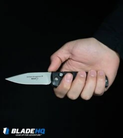 Boker Skull Kalashnikov Dagger Automatic Knife (3.25" Black D2) 8 Boker Skull Kalashnikov Dagger Automatic Knife (3.25" Black D2) -Benchmade Store Boker Kalashnikov Automatic Knife Black Bead Blast KALS74 BHQ 0103 kp in hand web 10