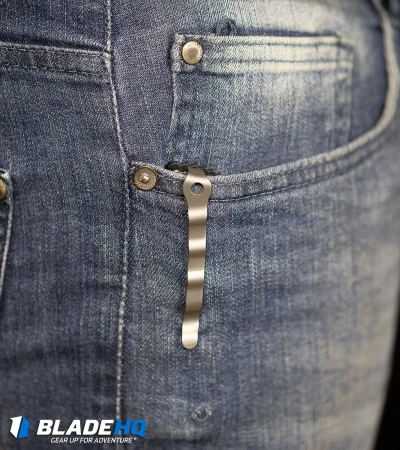 Boker Kalashnikov Automatic Knife Gray (3.25" D2 Black Serr) Boker Kalashnikov Automatic Knife Gray (3.25" D2 Black Serr) -Benchmade Store Boker Kalashnikov Automatic Knife Black Bead Blast KALS74 BHQ 0103 kp in pocket web 9