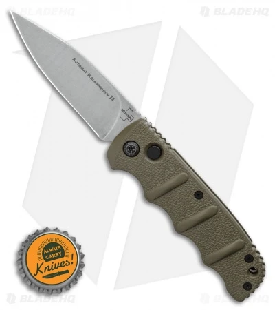 Boker Kalashnikov Automatic Knife OD Green (3.25" XHP Stonewash) Boker Kalashnikov Automatic Knife OD Green (3.25" XHP Stonewash) -Benchmade Store Boker Kalashnikov Automatic Knife OD Green 3.25 XHP Satin BHQ 92085 LS Bottlecap