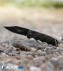 Boker Kalashnikov Bowie Automatic Knife Black (3.25" Black D2) 5 Boker Kalashnikov Bowie Automatic Knife Black (3.25" Black D2) -Benchmade Store Boker Kalashnikov Bowie Auto Black Black 01KALS76BN BHQ 17111 jr lifestyle