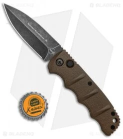 Boker Kalashnikov Dagger Automatic Knife Coyote (3.25" Smokewash D2) -Benchmade Store Boker Kalashnikov Dagger Auto Coyote Smokewash 01KALS89NSOI BHQ 117067 jr bottlecap