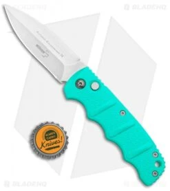 Boker Kalashnikov Dagger Automatic Knife Tyranny Teal (3.25" Stonewash) -Benchmade Store Boker Kalashnikov Dagger Auto Tyranny Teal SW 01KALS50NSOI BHQ 94944 jr bottlecap