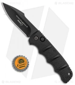 Boker Kalashnikov Harpoon Automatic Knife Black (3.25" Black D2) -Benchmade Store Boker Kalashnikov Harpoon Auto Black Black KALS53NSOI BHQ 95957 jr bottlecap