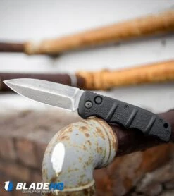 Boker Kalashnikov Limited Edition Dagger Automatic Knife (3.25" Damascus) -Benchmade Store Boker Kalashnikov Limited Edition Dagger Automatic Knife Damascus BHQ 21477 kp pipe web