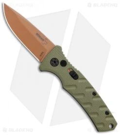 Benchmade Store 15 Boker Mini Strike Desert Warrior Automatic Knife (2.6" Copper D2)