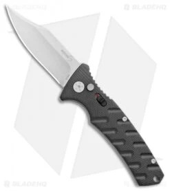 Benchmade Store 1 Boker Plus Strike Bowie Automatic Knife Black (3.25" Stonewash D2)