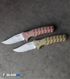 Boker Plus Strike Copper Automatic Knife (3.25" Stonewash) 7 Boker Plus Strike Copper Automatic Knife (3.25" Stonewash) -Benchmade Store Boker Plus Strike Brass Automatic Knife Stonewash BHQ 107937 kp cement web