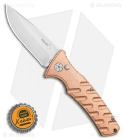 Boker Plus Strike Copper Automatic Knife (3.25" Stonewash) 5 Boker Plus Strike Copper Automatic Knife (3.25" Stonewash) -Benchmade Store Boker Plus Strike Copper Automatic Knife 3.25 Stonewash BHQ 99645 LS Bottlecap