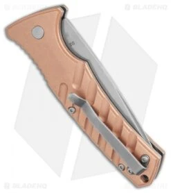 Boker Plus Strike Copper Automatic Knife (3.25" Stonewash) 4 Boker Plus Strike Copper Automatic Knife (3.25" Stonewash) -Benchmade Store Boker Plus Strike Copper Automatic Knife 3.25 Stonewash BHQ 99645 LS Side