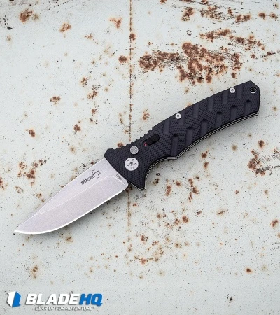 Boker Plus Strike Drop Point Automatic Knife (3.25" Stonewash) Boker Plus Strike Drop Point Automatic Knife (3.25" Stonewash) -Benchmade Store Boker Plus Strike Drop Point Automatic Knife Stonewash 01BO400N BHQ 32040 kp lifestyle web