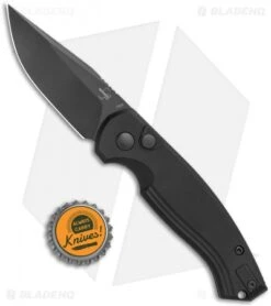 Boker Plus Vox Karakurt Automatic Knife Black Aluminum (3" Black) 01BO365 5 Boker Plus Vox Karakurt Automatic Knife Black Aluminum (3" Black) 01BO365 -Benchmade Store Boker Plus Vox Karakurt Auto Black Aluminum Black BHQ 120632 jr bottlecap