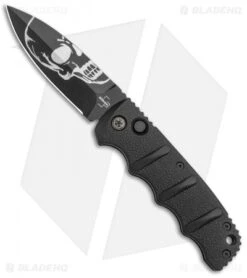 Benchmade Store 11 Boker Skull Kalashnikov Dagger Automatic Knife (3.25" Black D2)