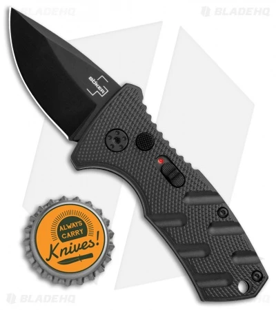 Boker Stubby Strike CA Legal Automatic Knife (1.9" Black D2) Boker Stubby Strike CA Legal Automatic Knife (1.9" Black D2) -Benchmade Store Boker Stubby Strike CA Legal Auto Black 01BO441NSOI BHQ 99647 jr bottlecap