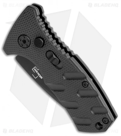 Boker Stubby Strike CA Legal Automatic Knife (1.9" Black D2) Boker Stubby Strike CA Legal Automatic Knife (1.9" Black D2) -Benchmade Store Boker Stubby Strike CA Legal Auto Black 01BO441NSOI BHQ 99647 jr spine