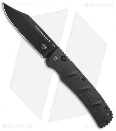 Boker XXL Kalashnikov Bowie Automatic Knife (4.75" Black D2) Boker XXL Kalashnikov Bowie Automatic Knife (4.75" Black D2) -Benchmade Store Boker XXL Kalashnikov Bowie Auto Black BHQ 99623 jr