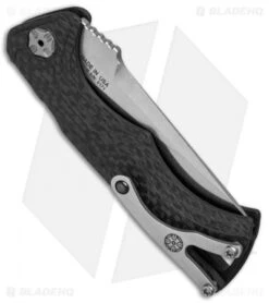 Brian Tighe & Friends Small Tighe Fighter Automatic Knife Carbon Fiber (3" SW) -Benchmade Store Brian Tighe Friends Small Tighe Fighter CF SW BTF103 3 BHQ 69089 jr side