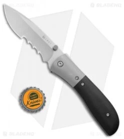 CRKT Carson M4-13 Spring Assisted Knife (3.75" Bead Blast Serr) -Benchmade Store CRKT Carson M4 13 SA BB Serr BHQ 1661 jr bottlecap