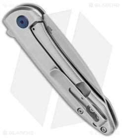 CRKT Delineation Spring Assisted Frame Lock Knife Stainless Steel (3" Satin) 4 CRKT Delineation Spring Assisted Frame Lock Knife Stainless Steel (3" Satin) -Benchmade Store CRKT Delineation FL DP Flipper Satin BHQ 138948 jr side