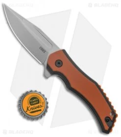 CRKT Fawkes Spring Assisted Knife Brown/Orange G-10 (2.75" Bead Blast) -Benchmade Store CRKT Fawkes Dust Layer G 10 LL DP BB BHQ 138957 jr bottlecap
