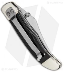 Case Kickstart Mid-Folding Hunter Assisted Knife Rough Black (61265AC SS) -Benchmade Store Case Kickstart Mid Folding Hunter Assisted Rough Black SS 60442 BHQ 87641 jr side